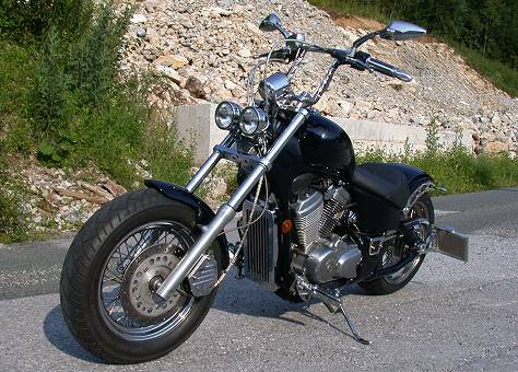 Honda VT 600 Shadow einmal anders